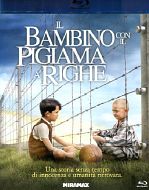 Il bambino con il pigiama a righe
