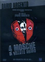 4 MOSCHE DI VELLUTO GRIGIO 