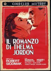 IL ROMANZO DI THELMA JORDON