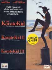 KARATE KID 1-2-3- Cofanetto