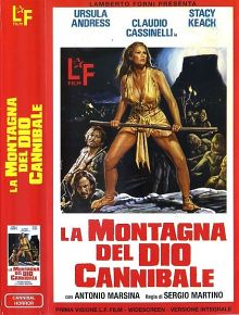 VHS - LA MONTAGNA DEL DIO CANNIBALE