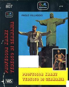 VHS - PROFESSOR KRANZ TEDESCO DI GERMANIA