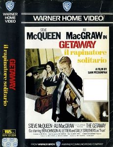 VHS - GETAWAY IL RAPINATORE SOLITARIO (1972)