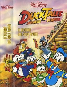 VHS - DUCK TALES IL TESORO DEL SOLE D'ORO