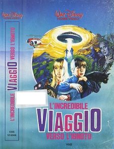 VHS - L'INCREDIBILE VIAGGIO VERSO L' IGNOTO