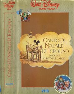 VHS - CANTO DI NATALE DI TOPOLINO
