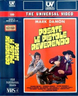 VHS - POSATE LE PISTOLE REVERENDO
