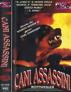 VHS - CANI ASSASSINI