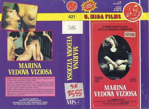 XXX - MARINA VEDOVA VIZIOSA (Solo la copertina)